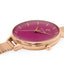 PIERRE LANNIER DELICE cadran rose bracelet milanais