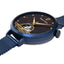 PIERRE LANNIER  AUSTRALE cadran beu bracelet bleu milanais