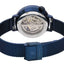 PIERRE LANNIER  AUSTRALE cadran beu bracelet bleu milanais