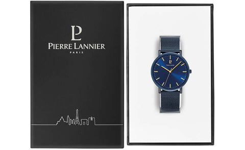 PIERRE LANNIER ESSENTIAL boîte et bracelet bleu