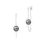 Boucles d'oreilles pendantes Epure