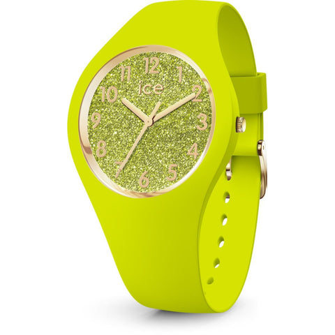 Ice Watch ICE glitter 021225 - Bracelet Silicone Jaune