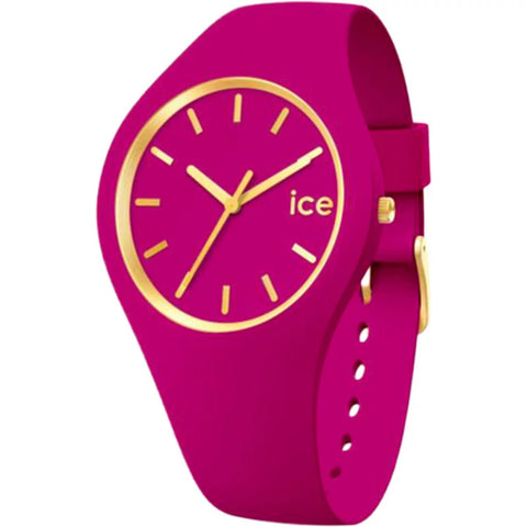 Montre Ice Watch Ice Glam Brushed en Silicone Violet