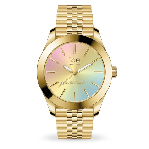 ICE-WATCH ICE steel solar power - Gold rainbow 023992